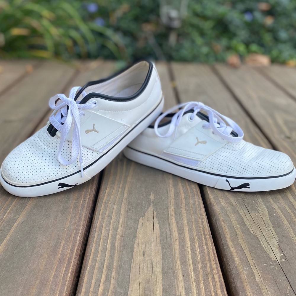 Puma - White Casual Shoes.  Youth Size 6 but wears like a Women’s 8.